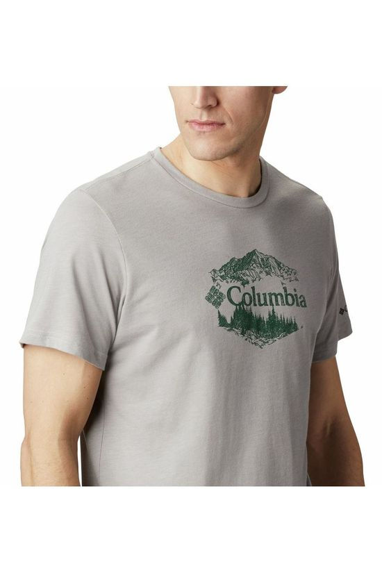 Columbia T-Shirt High Dune light grey