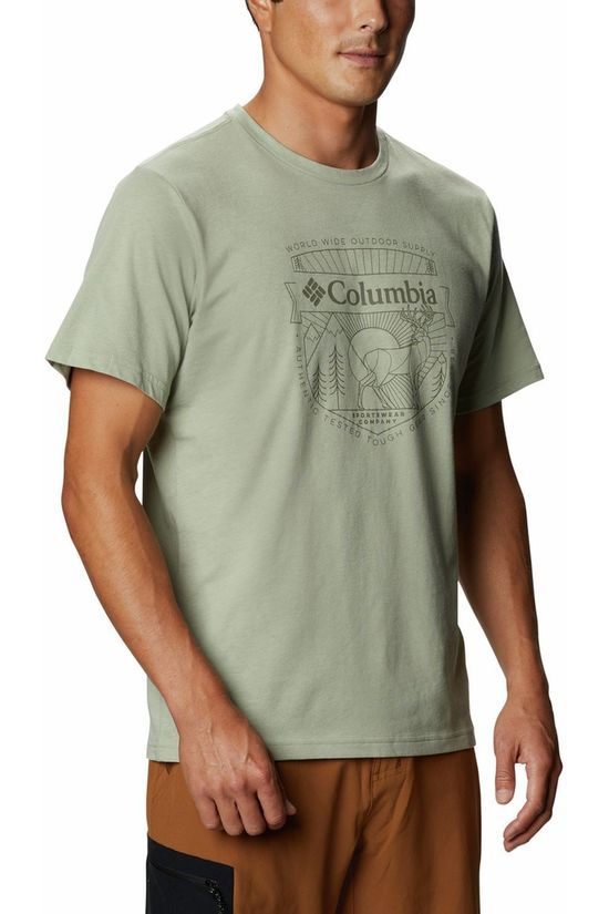 Columbia T-Shirt Bluff Mesa II Mid Khaki/Ass. Camouflage