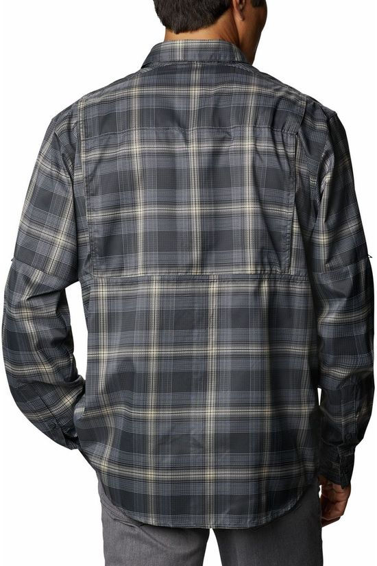 Columbia T-Shirt Silver Ridge Lite Plaid Long Sleeve Dark Grey/Checks