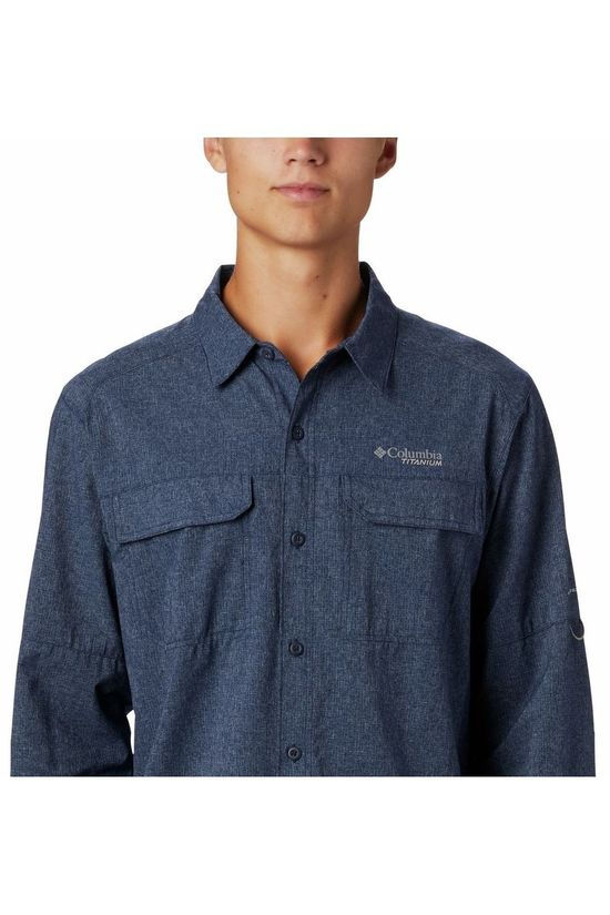 Columbia Hemd Irico Men's Long Navy Blue