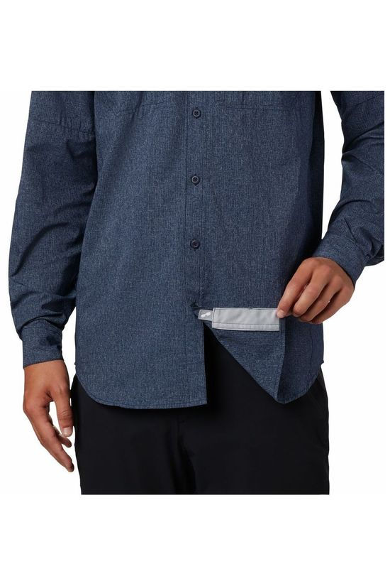 Columbia Hemd Irico Men's Long Navy Blue