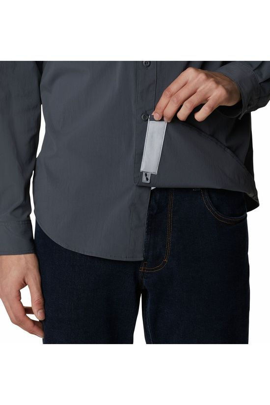 Columbia Hemd Newton Ridge Ls dark grey