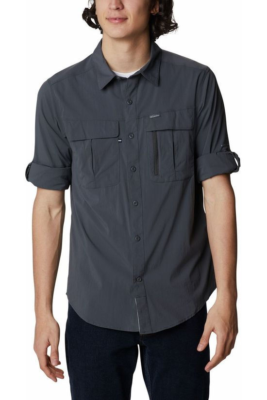 Columbia Hemd Newton Ridge Ls dark grey