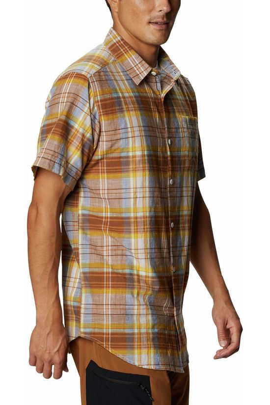 Columbia Chemise Under Exposure Yd Dark Brown/Checks