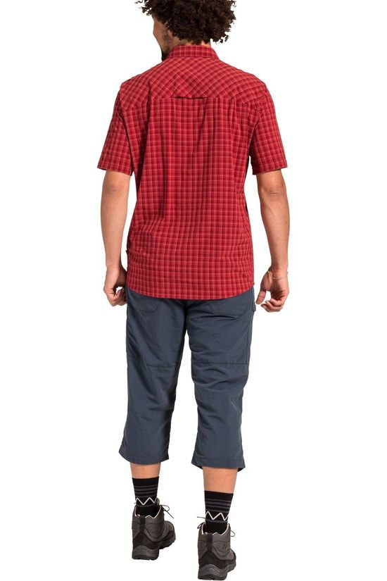 Vaude Hemd Seiland II Mid Red/Checks