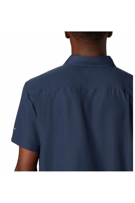 Columbia Hemd Smith Creek Woven Navy Blue