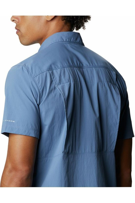 Columbia Hemd Newton Ridge Short Sleeve Navy Blue