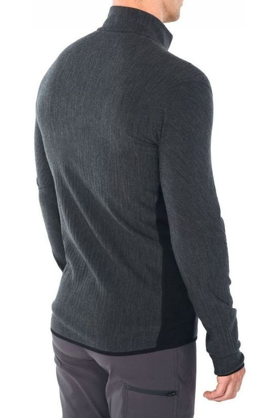 Icebreaker Fleece Descender LS Zip Black