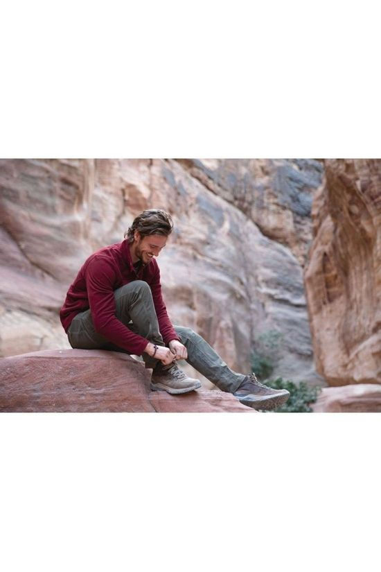 Sherpa Polaire Rolpa Full Zip Jacket dark red