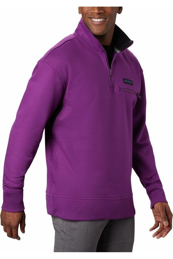 Columbia Polaire Bugasweat Quarter Zip purple