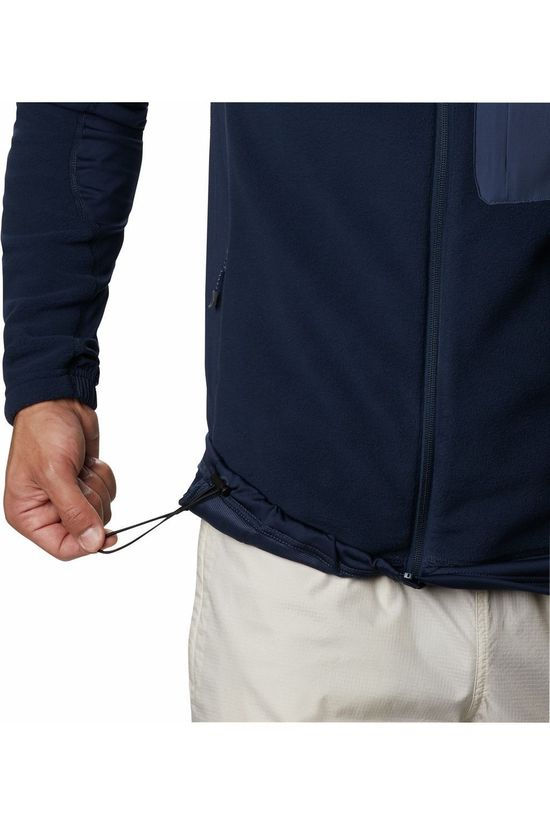 Columbia Polaire Polar Powder Full Zip Jacket Navy Blue