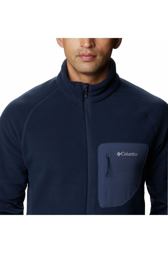 Columbia Polaire Polar Powder Full Zip Jacket Navy Blue