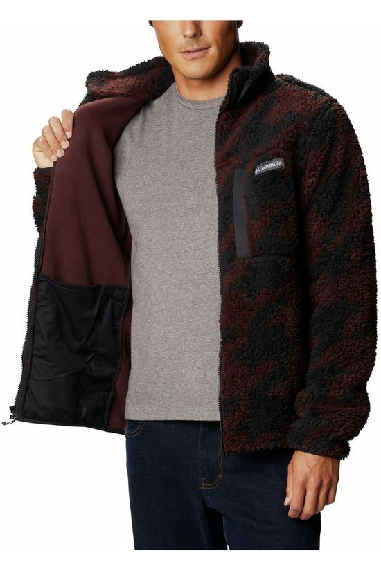 Columbia Fleece Winter Pass Print Dark Red/Assorted / Mixed