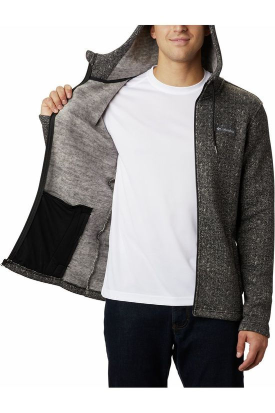Columbia Fleece Chillin Hooded Dark Grey Marle