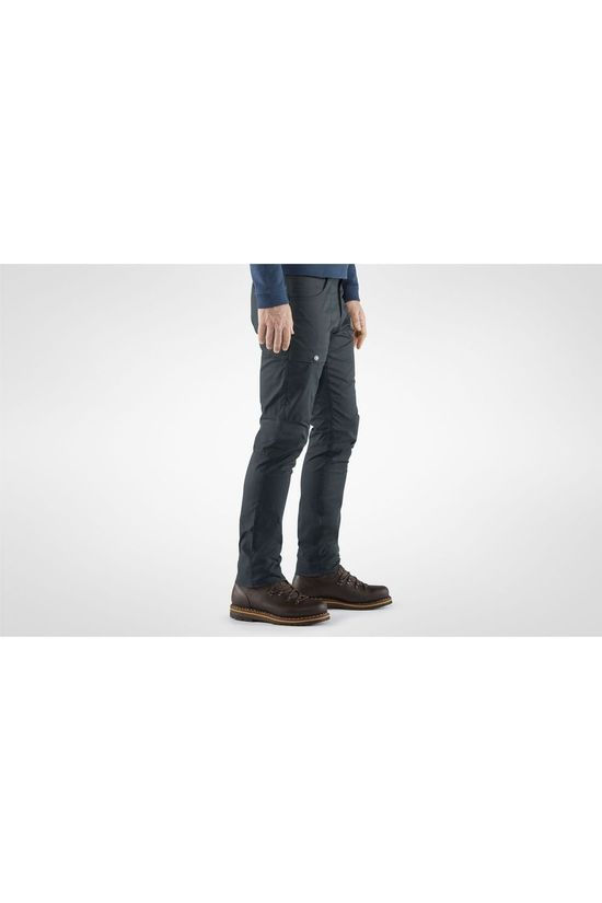 Fjällräven Pantalon Vardag Lite Navy Blue