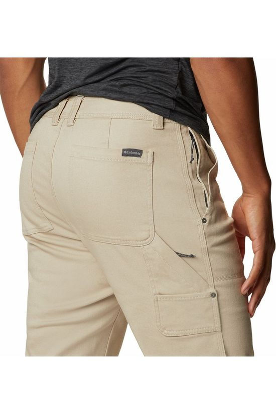 Columbia Broek Flare Gun Work Camel Brown