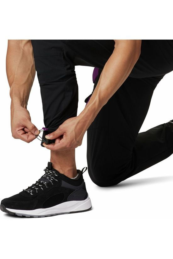 Columbia Broek Powder Keg Stretch Cargo Black/Purple