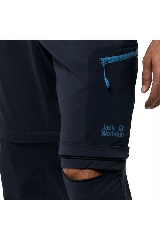 Jack Wolfskin Pantalon Activate Light Zip-Off dark blue