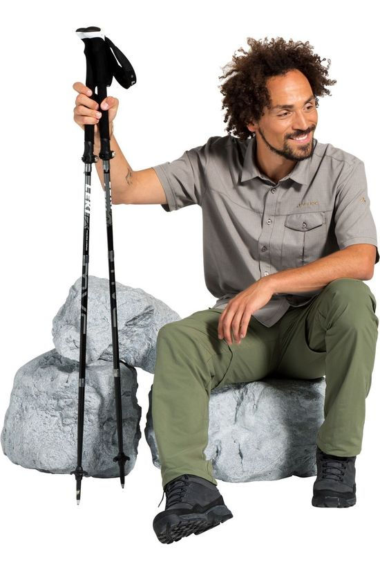 Vaude Broek Farley Zo mid khaki
