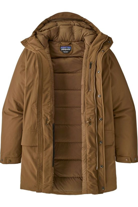 Patagonia Jas City Storm Parka mid brown