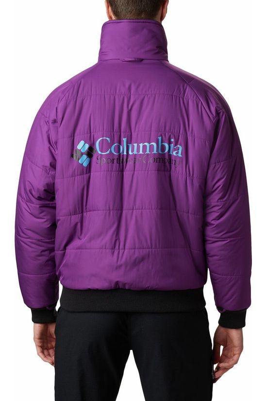 Columbia Jas Powder Keg Interchange Parka Blue/Lime Green