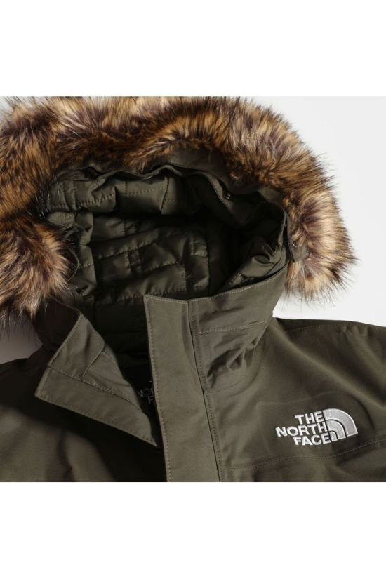 The North Face Jas Recycled Zaneck dark khaki