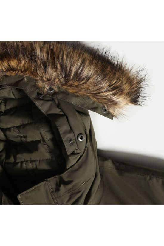 The North Face Jas Recycled Zaneck dark khaki