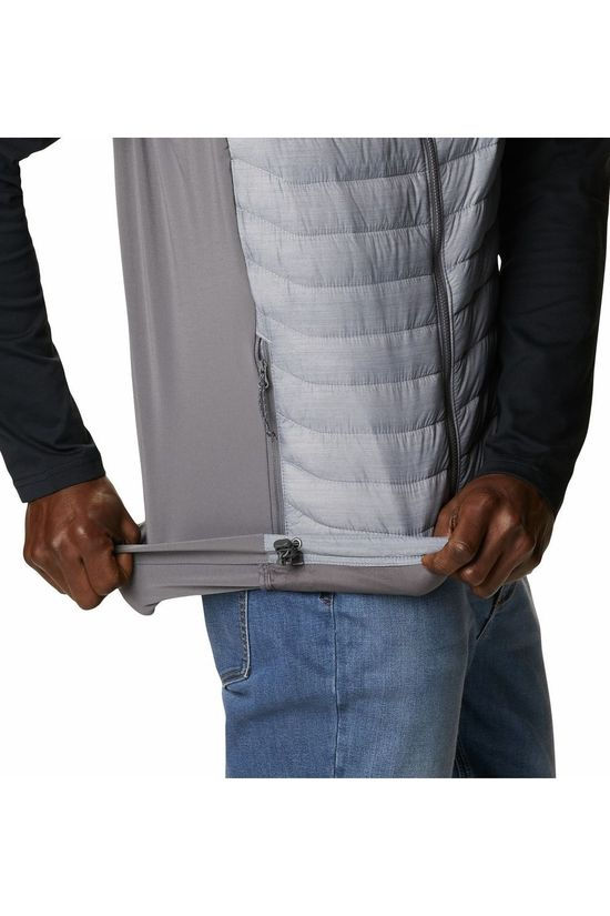 Columbia Bodywarmer Powder Pass mid grey
