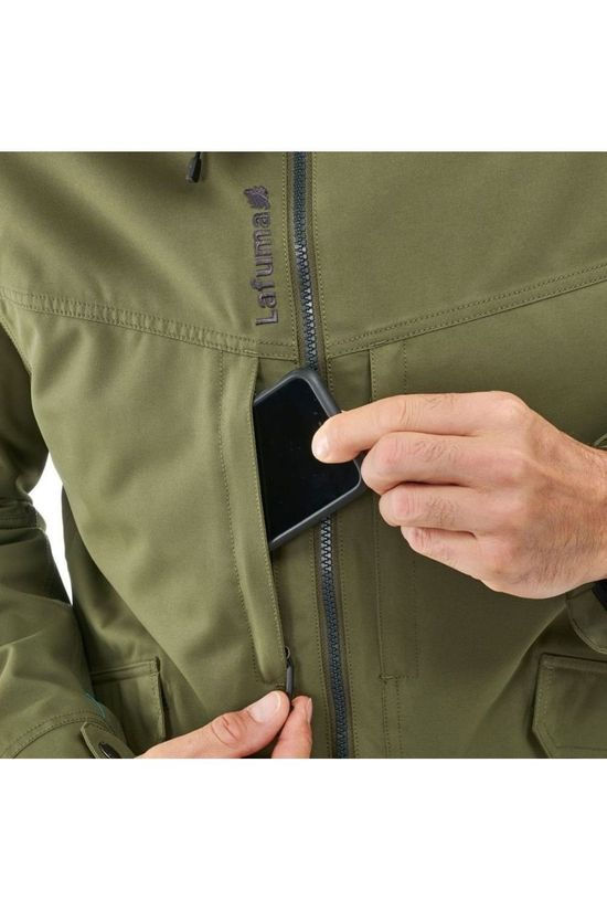 Lafuma Jas Ruck Zip In dark green