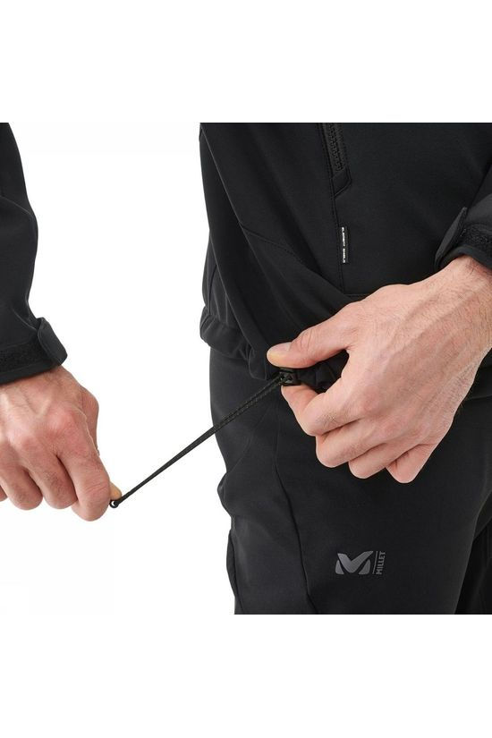 Millet Softshell Track Black