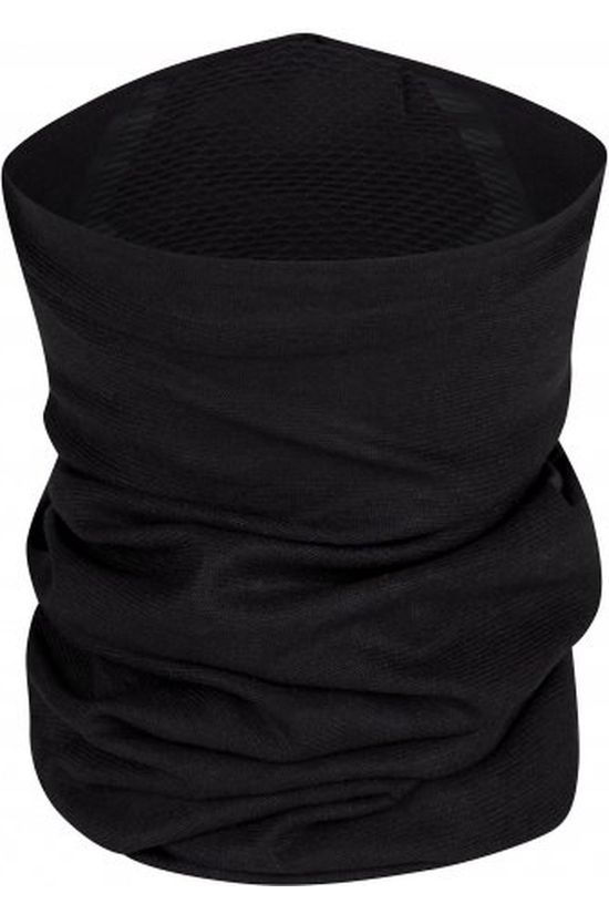 Buff Buff Filter Tube Mask Solid Black Black