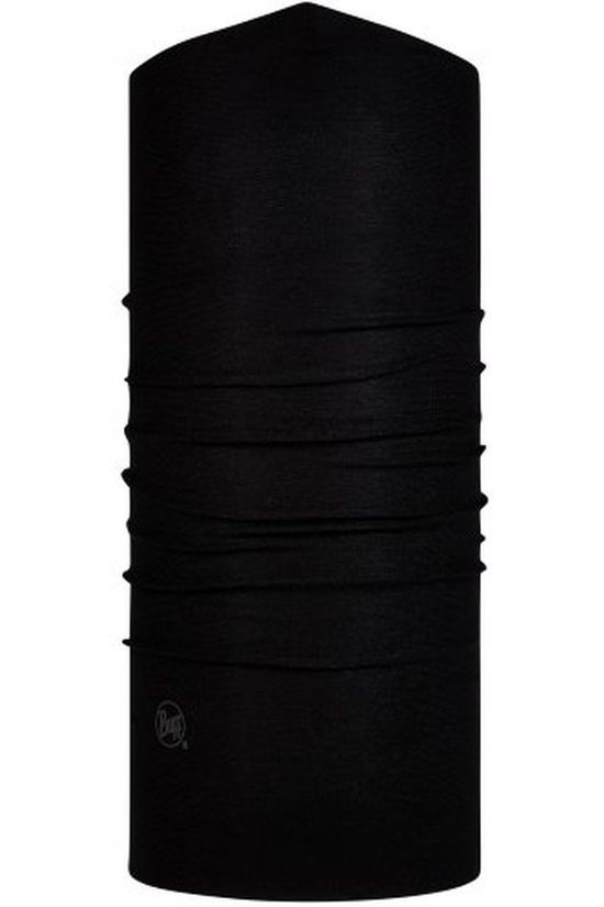 Buff Buff Filter Tube Mask Solid Black Black