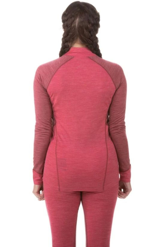 Sprayway Ondergoed Kara 1/2 Zip mid red/dark red
