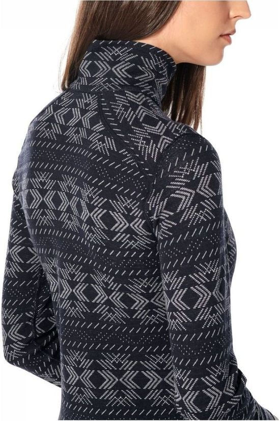 Icebreaker Ondergoed 250 Vertex Navy Blue/White