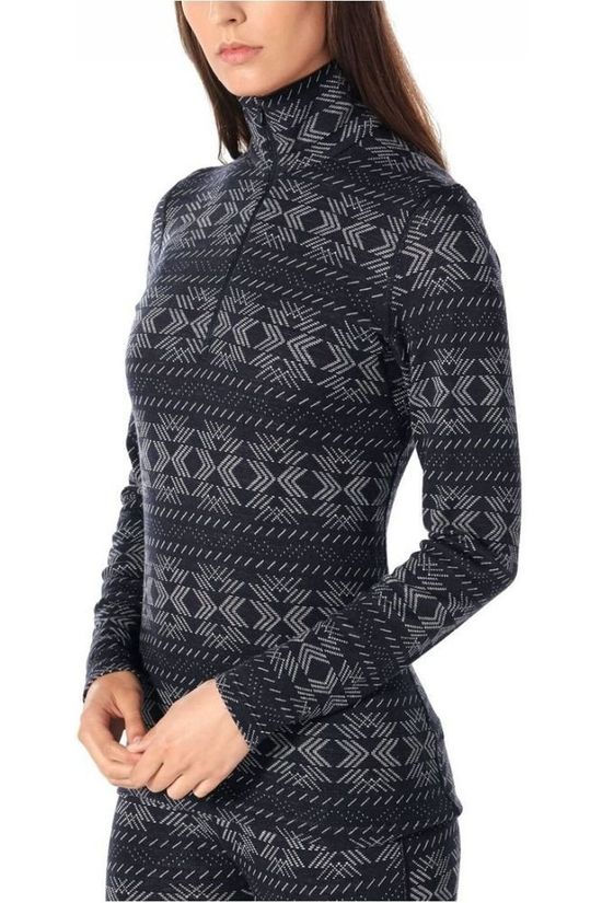 Icebreaker Ondergoed 250 Vertex Navy Blue/White