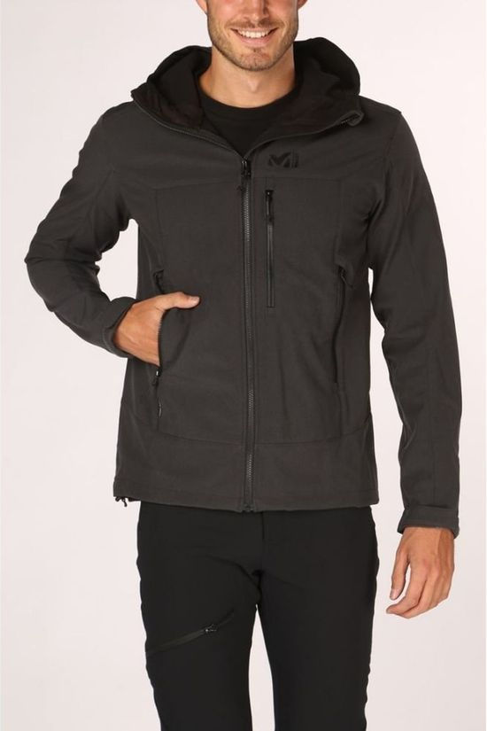 Millet Softshell Track dark grey