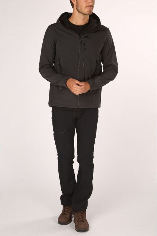 Millet Softshell Track dark grey