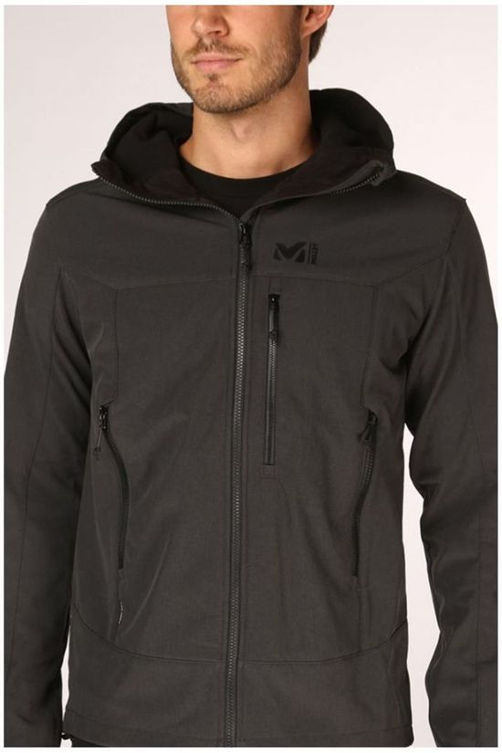 Millet Softshell Track dark grey