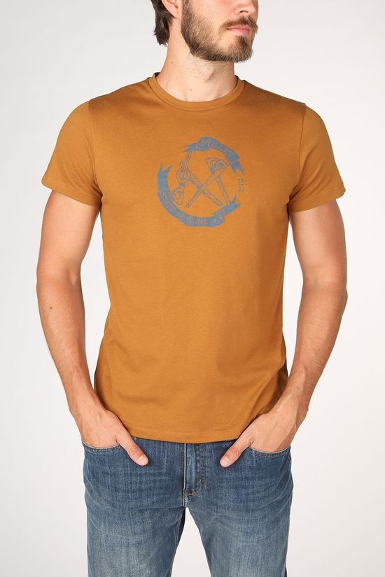 Millet T-Shirt Top Gear Camel Brown