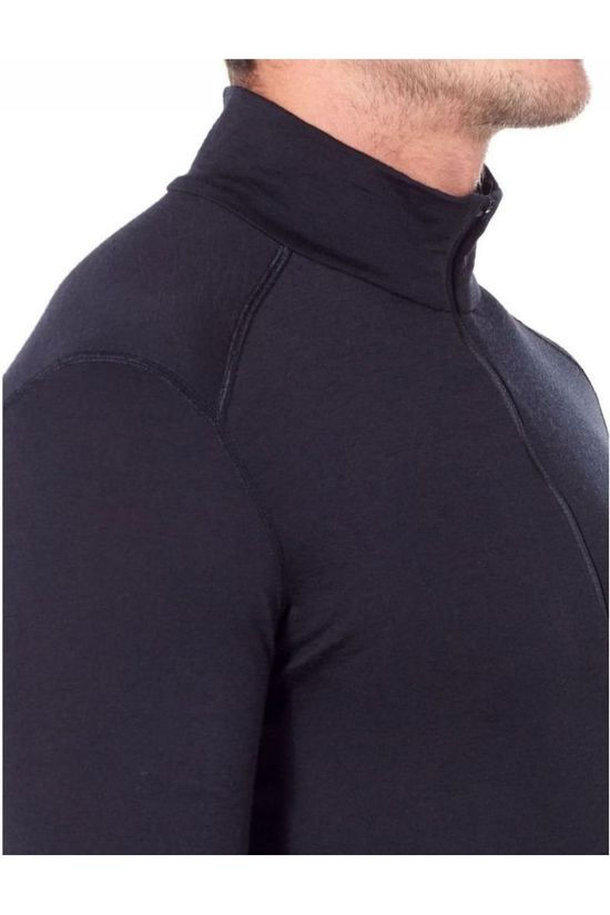 Icebreaker Ondergoed 200 Oasis Ls Half Zip Black