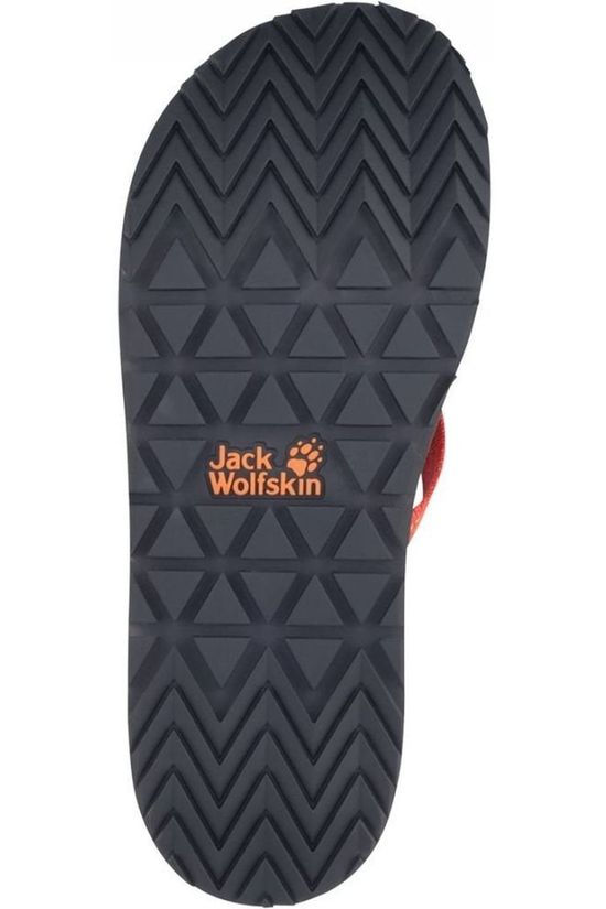 Jack Wolfskin Slipper Beachster Orange/Red