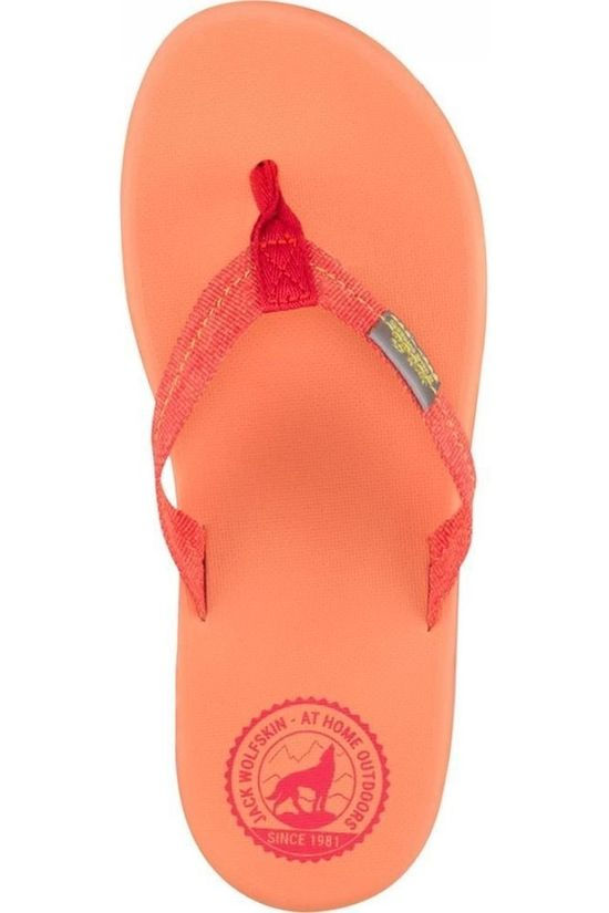 Jack Wolfskin Slipper Beachster Orange/Red