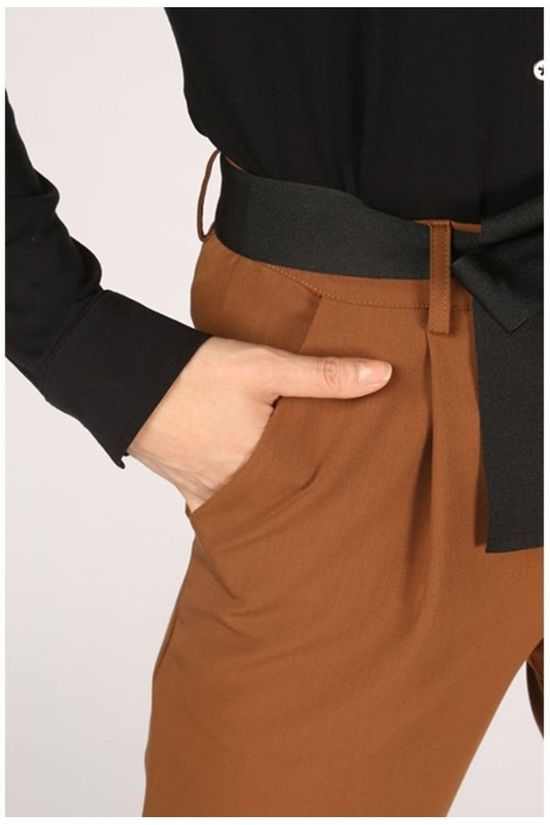 La Fée Maraboutée Broek FC1660 Camel Brown