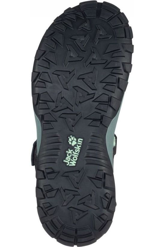 Jack Wolfskin Sandale Rocky Path Black/Dark Grey