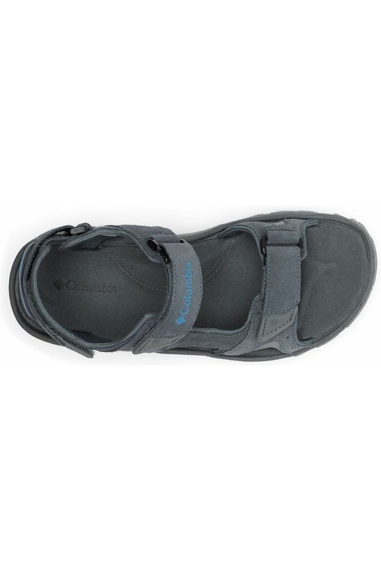 Columbia Sandale Santiam 3 Strap Dark Grey/Lime Green