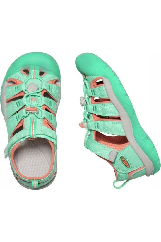 Keen Sandaal Newport H2 Turquoise/Salmon pink