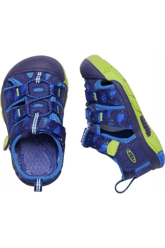Keen Sandale Newport H2 T Royal Blue/Lime Green
