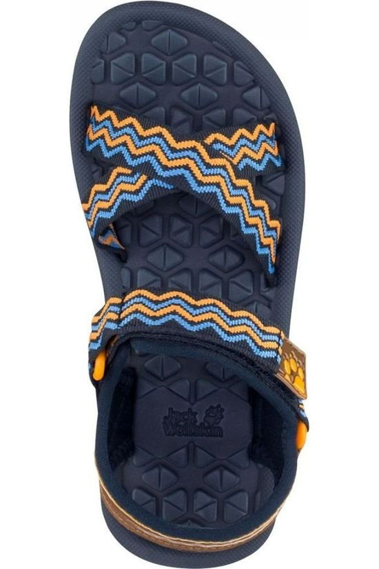 Jack Wolfskin Sandale Zulu Dark Blue/Orange