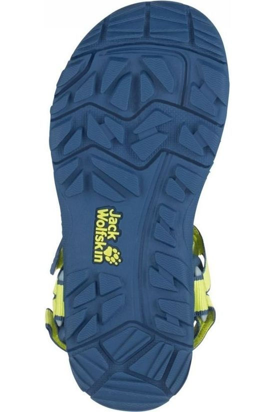 Jack Wolfskin Sandale Seven Seas 3 Lime Green/Blue