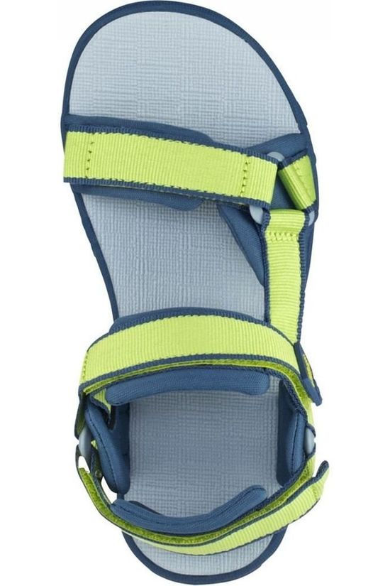 Jack Wolfskin Sandale Seven Seas 3 Lime Green/Blue